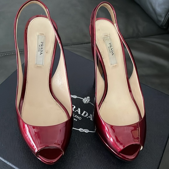 PRADA Peep-toe Heels ! - Picture 3 of 6
